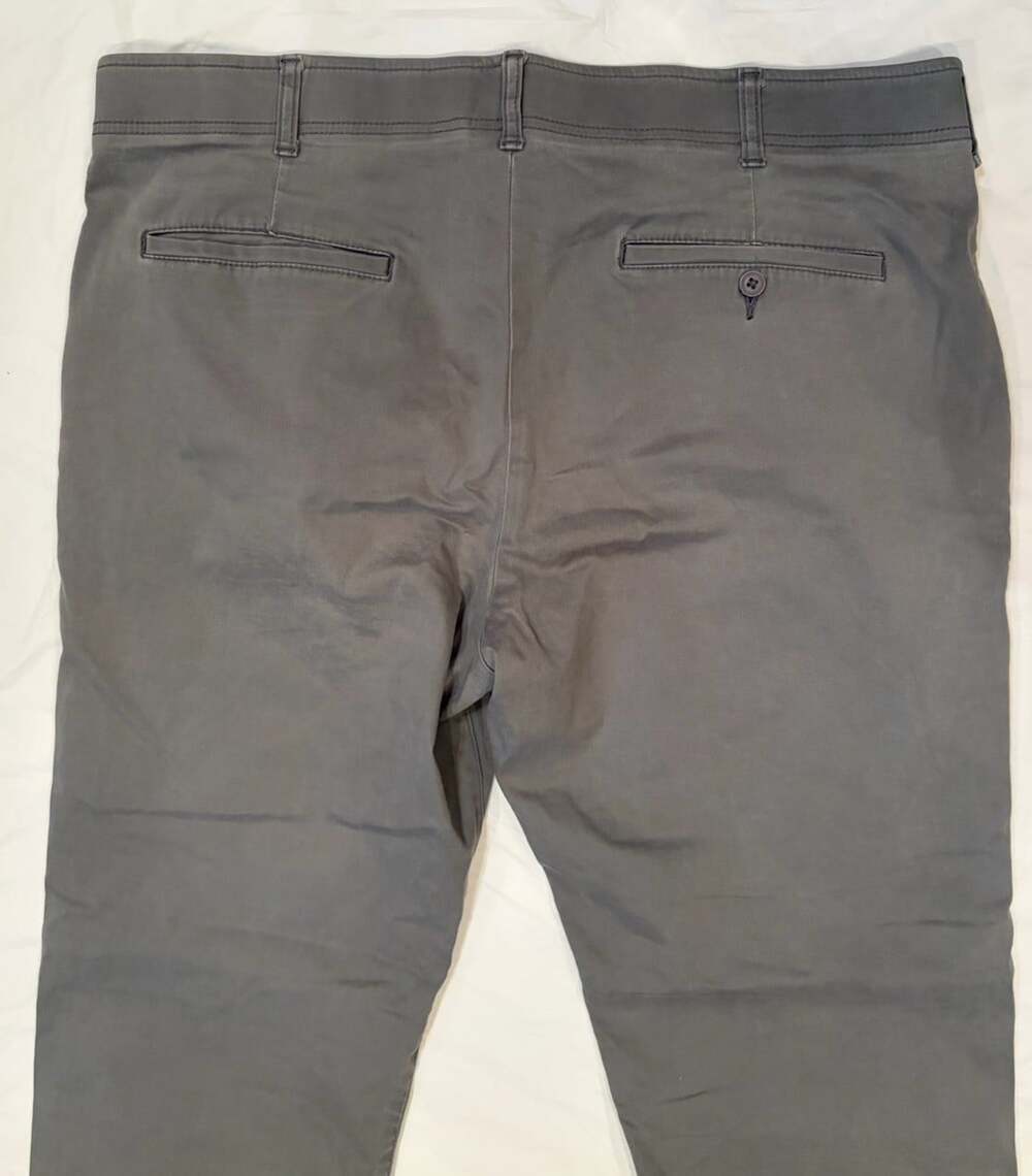 Lee Extreme Comfort Pants Men's 40x34 Grey Straight Fit - Picture 6 of 9